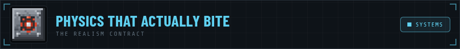 Physics that actually bite
