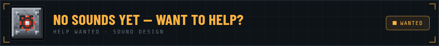 No sounds yet — want to help?